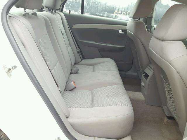 1G1ZC5EU9BF374901 - 2011 CHEVROLET MALIBU 1LT თეთრი ფოტო 6