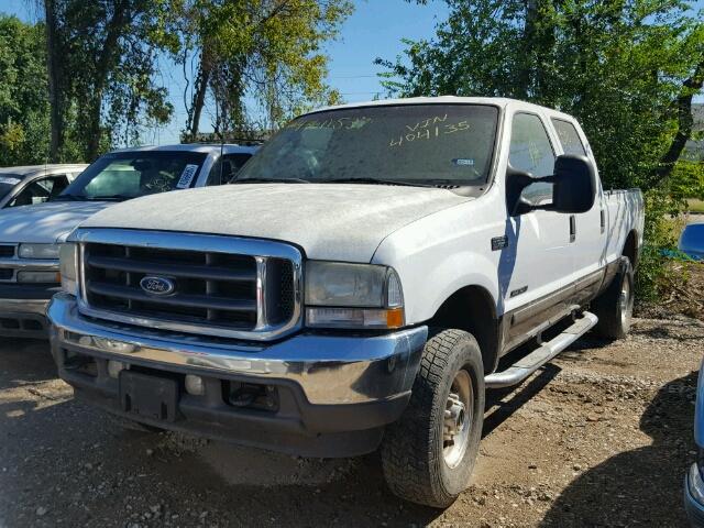 1FTNW21F53EA04135 - 2003 FORD F250 SUPER WHITE photo 2