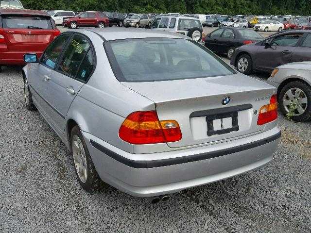 WBAEU33493PH87066 - 2003 BMW 325 XI SILVER photo 3