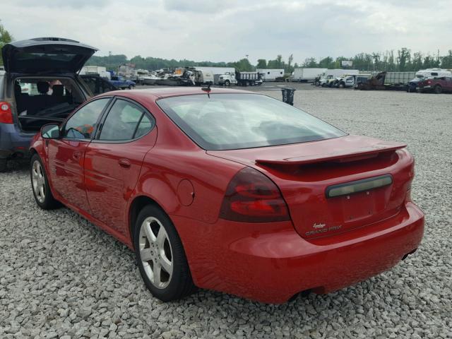 2G2WC58C871228361 - 2007 PONTIAC GRAND PRIX წითელი ფოტო 3