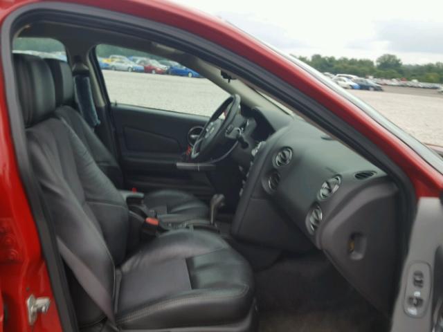 2G2WC58C871228361 - 2007 PONTIAC GRAND PRIX წითელი ფოტო 5