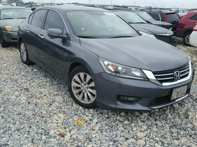 1HGCR2F71FA106822 - 2015 HONDA ACCORD EX GRAY photo 1