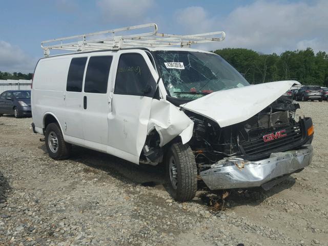 1GTW7FCA5E1910886 - 2014 GMC SAVANA G25 WHITE photo 1