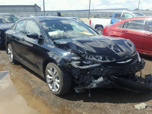 1C3CCCBB1FN758045 - 2015 CHRYSLER 200 S 黑色 照片 1