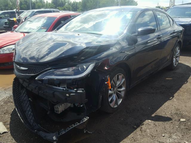 1C3CCCBB1FN758045 - 2015 CHRYSLER 200 S 黑色 照片 2