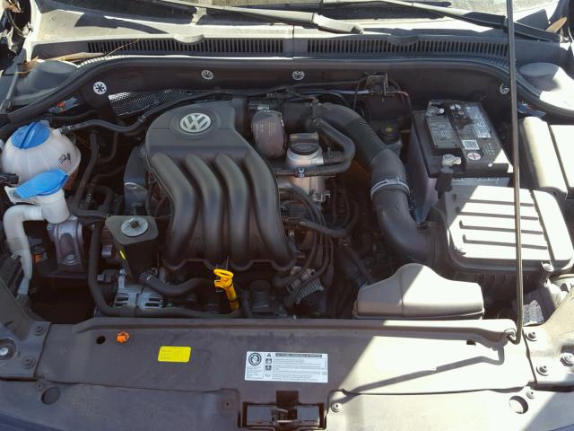 3VW2K7AJ4DM372864 - 2013 VOLKSWAGEN JETTA BASE BLACK photo 7