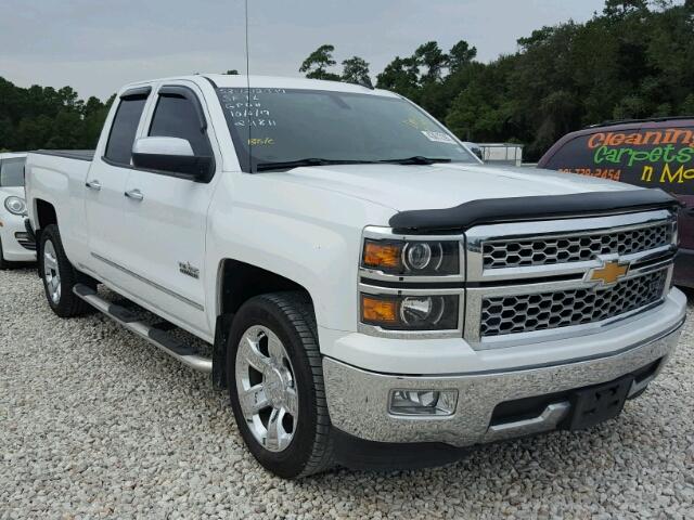 1GCRCSEC5EZ211811 - 2014 CHEVROLET SILVERADO WHITE photo 1