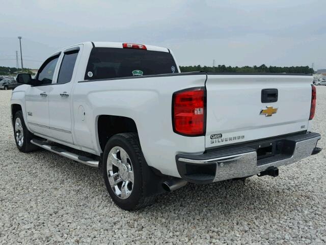 1GCRCSEC5EZ211811 - 2014 CHEVROLET SILVERADO WHITE photo 3