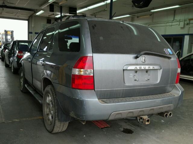 2HNYD18811H528225 - 2001 ACURA MDX GRAY photo 3