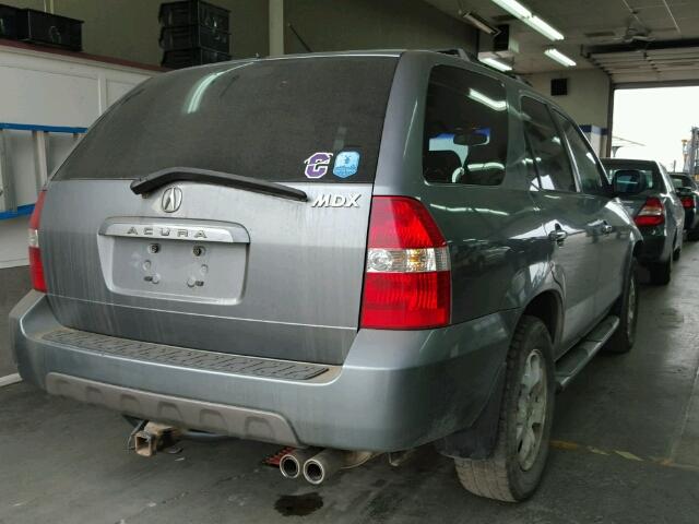 2HNYD18811H528225 - 2001 ACURA MDX GRAY photo 4