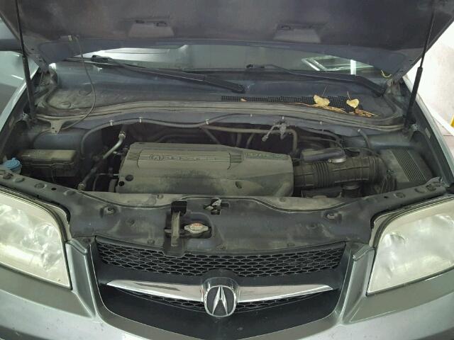 2HNYD18811H528225 - 2001 ACURA MDX GRAY photo 7