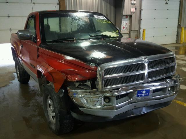 1B7HF16Z0SS126010 - 1995 DODGE RAM 1500 RED photo 1