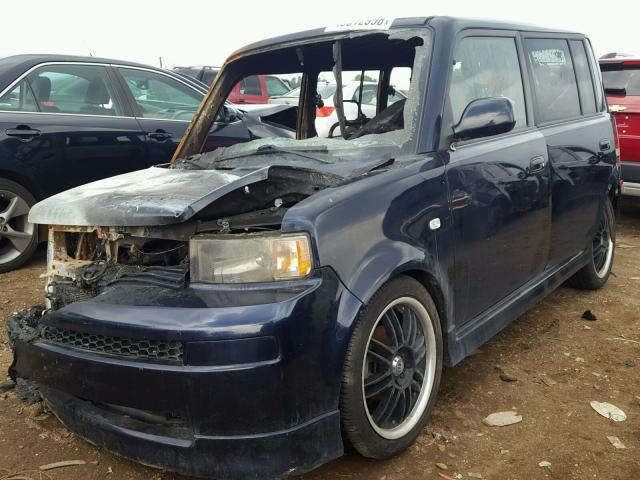 JTLKT324864056503 - 2006 TOYOTA SCION XB დამწვარი ფოტო 2