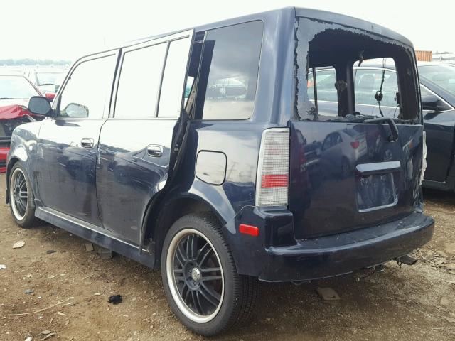 JTLKT324864056503 - 2006 TOYOTA SCION XB დამწვარი ფოტო 3