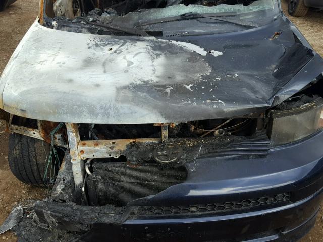 JTLKT324864056503 - 2006 TOYOTA SCION XB დამწვარი ფოტო 7