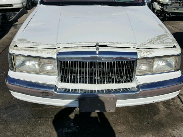 1LNLM81F2LY710540 - 1990 LINCOLN TOWN CAR WHITE photo 7