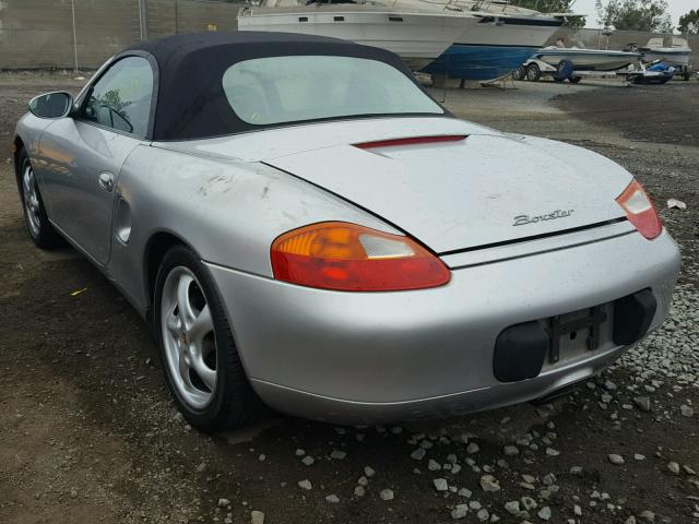 WP0CA298XXU621313 - 1999 PORSCHE BOXSTER GRAY photo 3