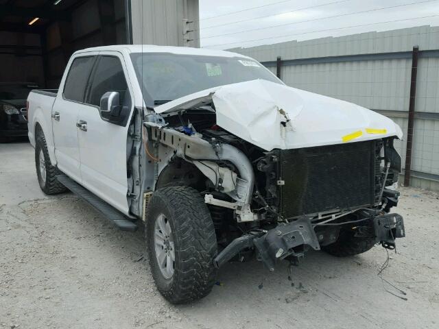 1FTEW1CF1FFA25831 - 2015 FORD F150 SUPER WHITE photo 1