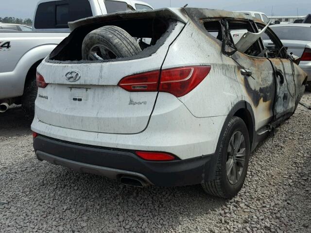 5XYZT3LB4GG348630 - 2016 HYUNDAI SANTA FE S 白色 照片 4