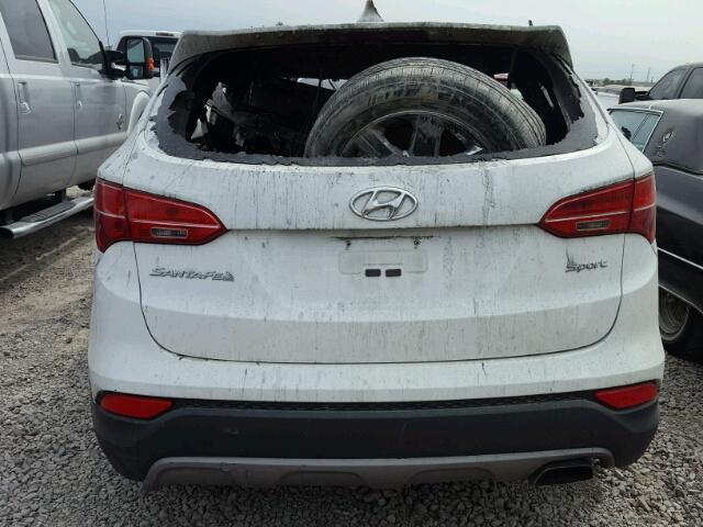 5XYZT3LB4GG348630 - 2016 HYUNDAI SANTA FE S 白色 照片 9
