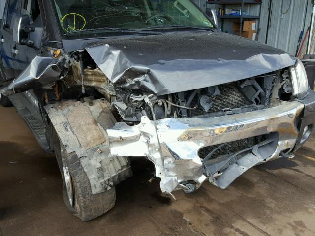 1N6BA0EC9CN323105 - 2012 NISSAN TITAN S SILVER photo 9