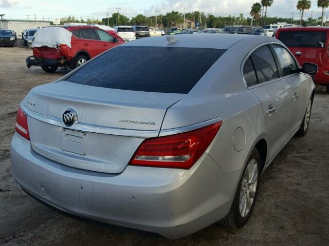 1G4GB5GR1FF304403 - 2015 BUICK LACROSSE SILVER photo 4