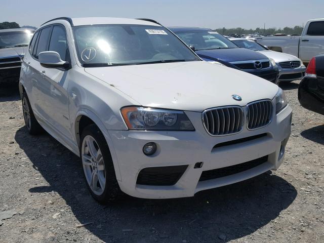 5UXWX9C5XD0A25528 - 2013 BMW X3 XDRIVE2 WHITE photo 1