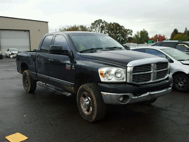 3D7KS28A27G835394 - 2007 DODGE RAM 2500 S BLACK photo 1