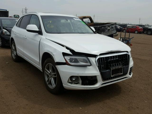 WA1CMAFP3EA120656 - 2014 AUDI Q5 TDI WHITE photo 1