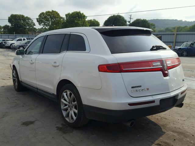 2LMHJ5FR7ABJ04665 - 2010 LINCOLN MKT WHITE photo 3