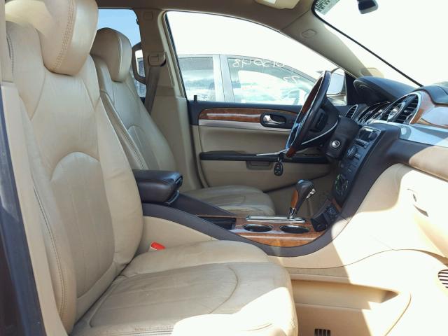 5GAER23798J128227 - 2008 BUICK ENCLAVE CX GRAY photo 5