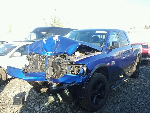 1C6RR7LT2GS214750 - 2016 RAM 1500 SLT BLUE photo 2