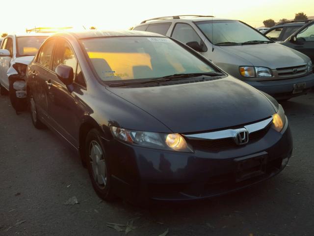 JHMFA36219S002227 - 2009 HONDA CIVIC HYBR GRAY photo 1