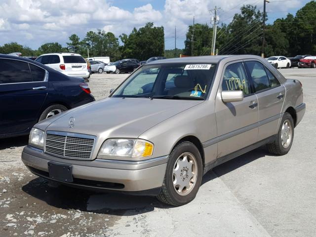 WDBHA22E7SF164722 - 1995 MERCEDES-BENZ C 220 SILVER photo 2