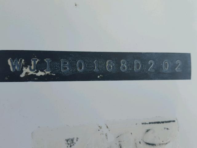WJ1B0168D202 - 2002 PROS BOAT WHITE photo 10