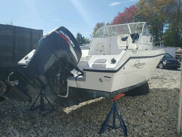 WJ1B0168D202 - 2002 PROS BOAT WHITE photo 4