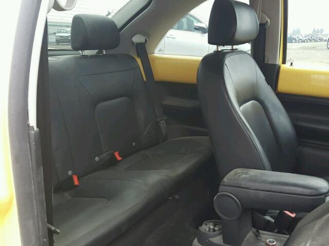 3VWRW31C08M504859 - 2008 VOLKSWAGEN NEW BEETLE 黄色 照片 6