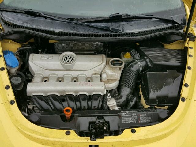 3VWRW31C08M504859 - 2008 VOLKSWAGEN NEW BEETLE 黄色 照片 7