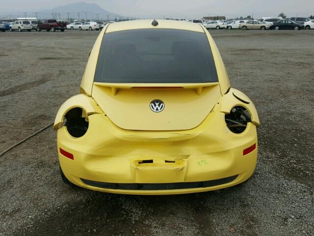 3VWRW31C08M504859 - 2008 VOLKSWAGEN NEW BEETLE 黄色 照片 9