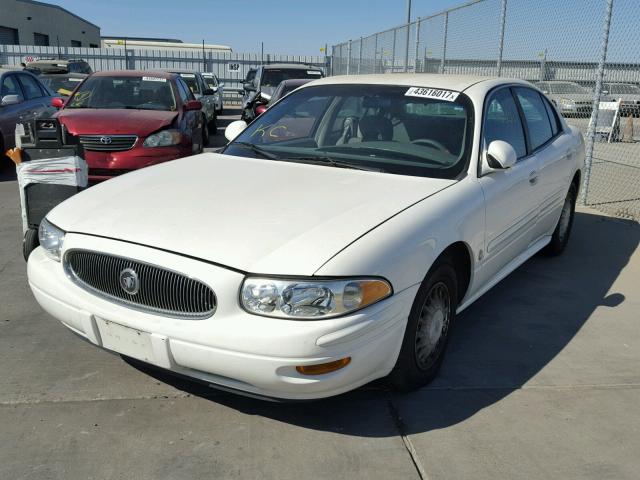 1G4HP54K51U160081 - 2001 BUICK LESABRE CU WHITE photo 2