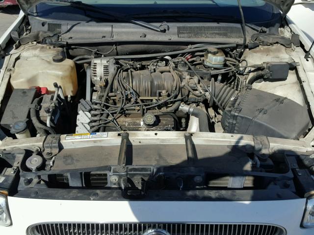 1G4HP54K51U160081 - 2001 BUICK LESABRE CU WHITE photo 7