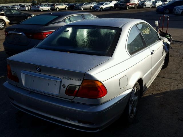 WBABN33422JW52011 - 2002 BMW 325 CI SILVER photo 4