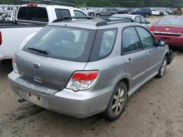 JF1GG63627G811982 - 2007 SUBARU IMPREZA OU GRAY photo 4