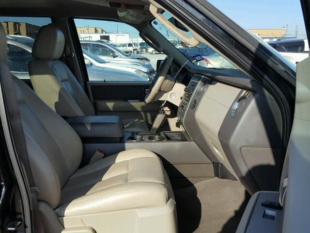 1FMFK15567LA59007 - 2007 FORD EXPEDITION BLACK photo 5