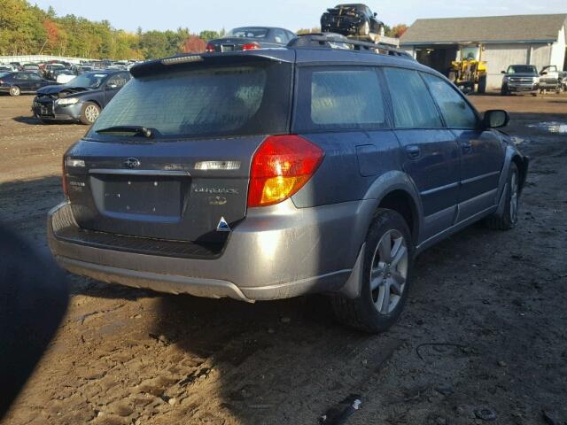 4S4BP86C454369525 - 2005 SUBARU LEGACY OUT BLUE photo 4