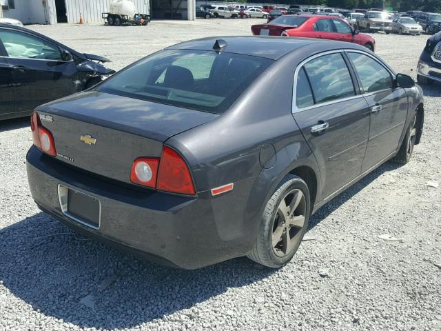 1G1ZC5E0XCF379006 - 2012 CHEVROLET MALIBU 1LT GRAY photo 4
