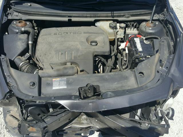 1G1ZC5E0XCF379006 - 2012 CHEVROLET MALIBU 1LT GRAY photo 7
