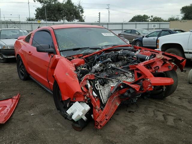 1ZVHT88S275251806 - 2007 FORD MUSTANG SH RED photo 1