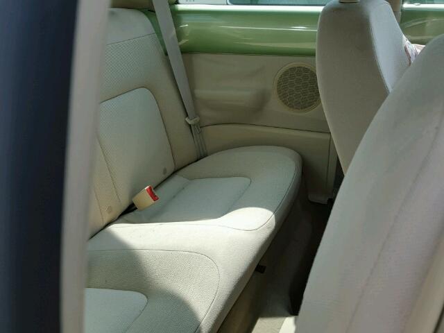 3VWCK31C95M415868 - 2005 VOLKSWAGEN NEW BEETLE Yaşıl foto 6