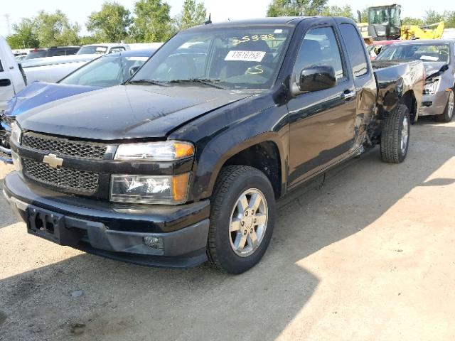 1GCESCDE1A8104538 - 2010 CHEVROLET COLORADO L BLACK photo 2